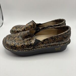 Alegria Debra-352 floral beauty nursing shoe Size 38 US 8-8.5